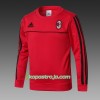Barn AC Milan Tränings Sweatshirtställ 2017-18 Röd